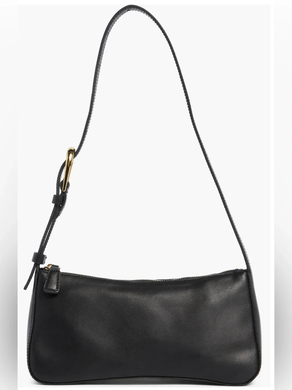 Madewell The Sculptural Buckle Leather Shoulder Bag NWOT